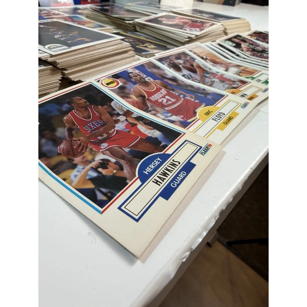 Huge Basketball Cards Lot (1,684 Pcs) - 1989-1993s Collection